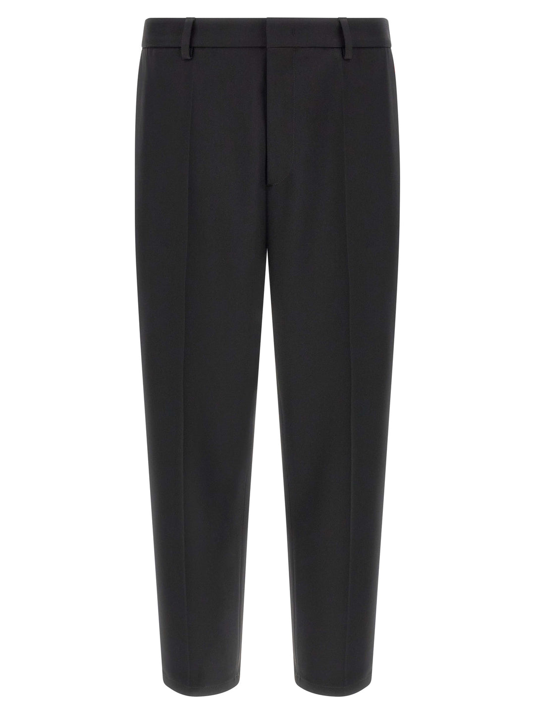 Jil Sander Technical Gabardine Trousers Pantaloni - Nero | f1be5f784e1af9e1035c6ab32033521a345a1e93