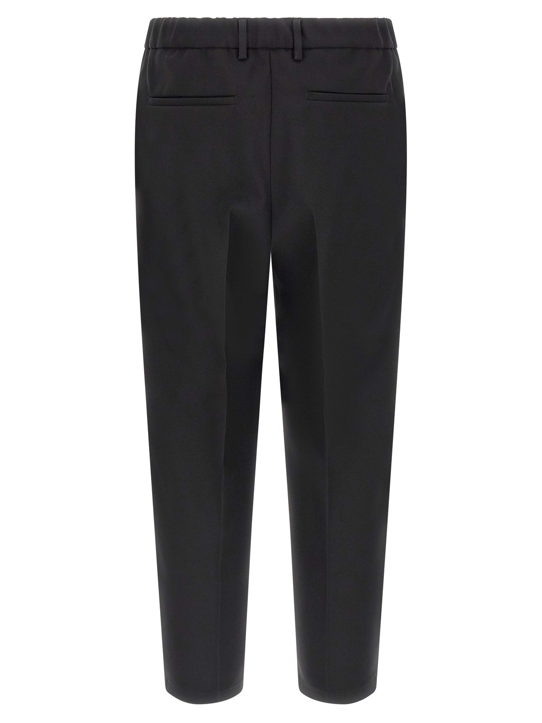Jil Sander Technical Gabardine Trousers Pantaloni - Nero | cb469d69d67d0ba2fb44c0b4b7b3ba6afe47fb7e