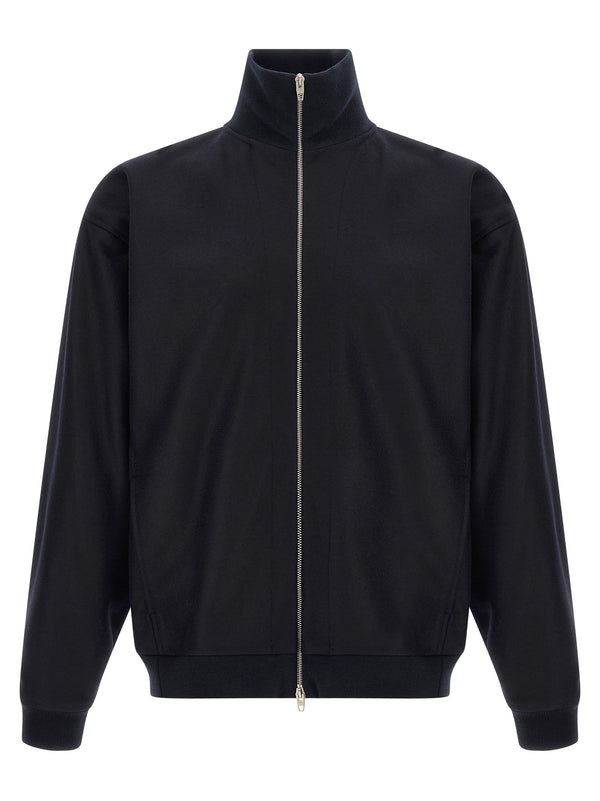 Wool Jacket Puffer Jackets Blu