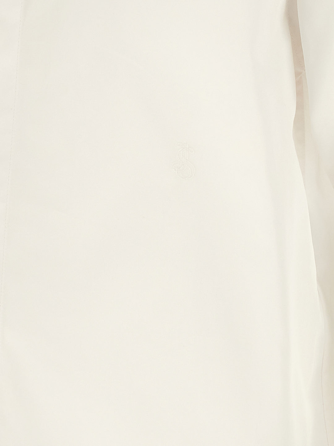 Jil Sander Logo Embroidery Shirt Camicie - Bianco | 2c0dcd24804433f47056b64cd00698183ebeeb35