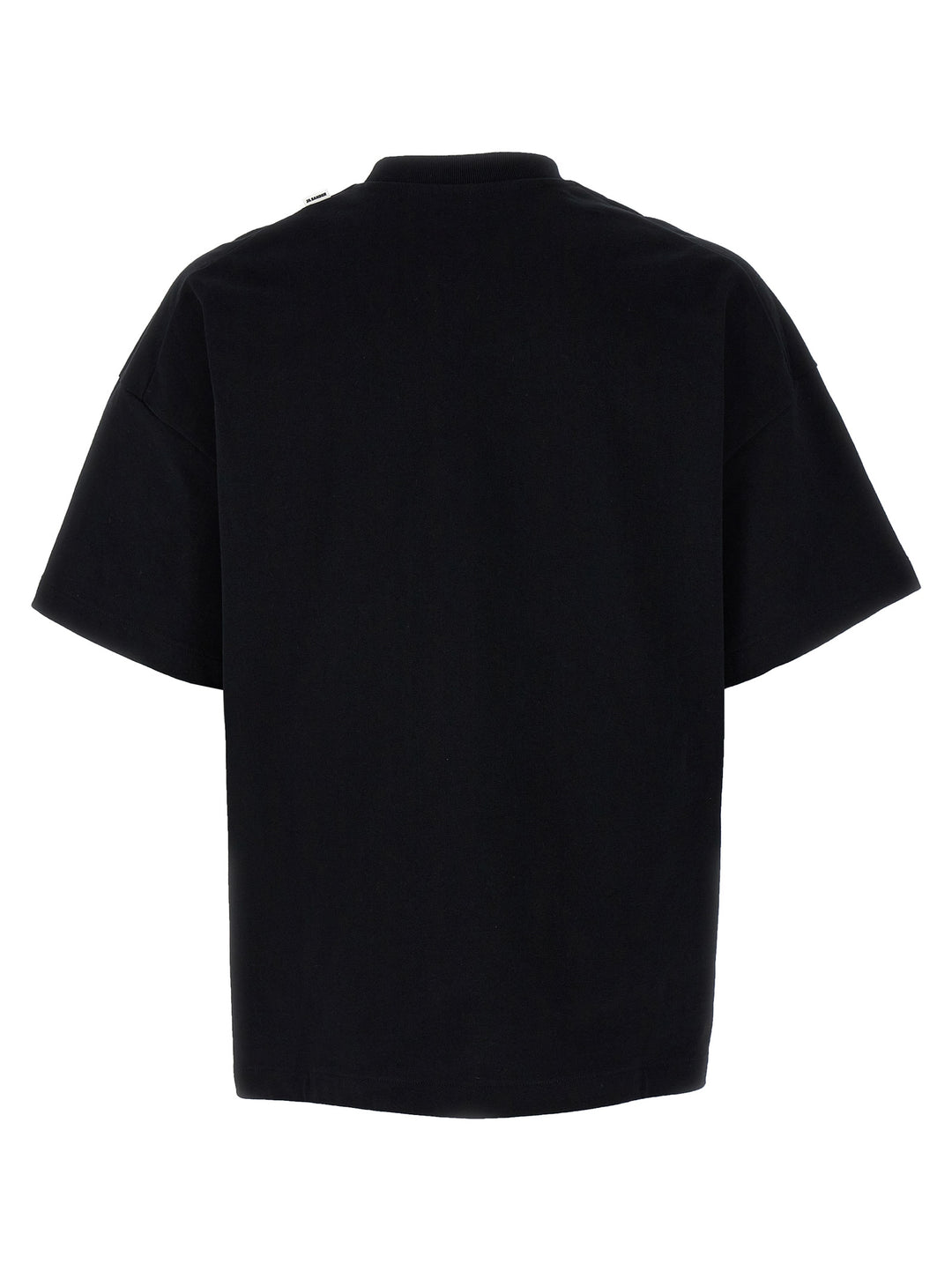 Jil Sander Basic T shirt - Nero | 0d7642d1dc73d54015a0bc0839153fe5b89b6365