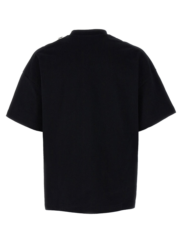 Jil Sander Basic T shirt - Nero | 0d7642d1dc73d54015a0bc0839153fe5b89b6365