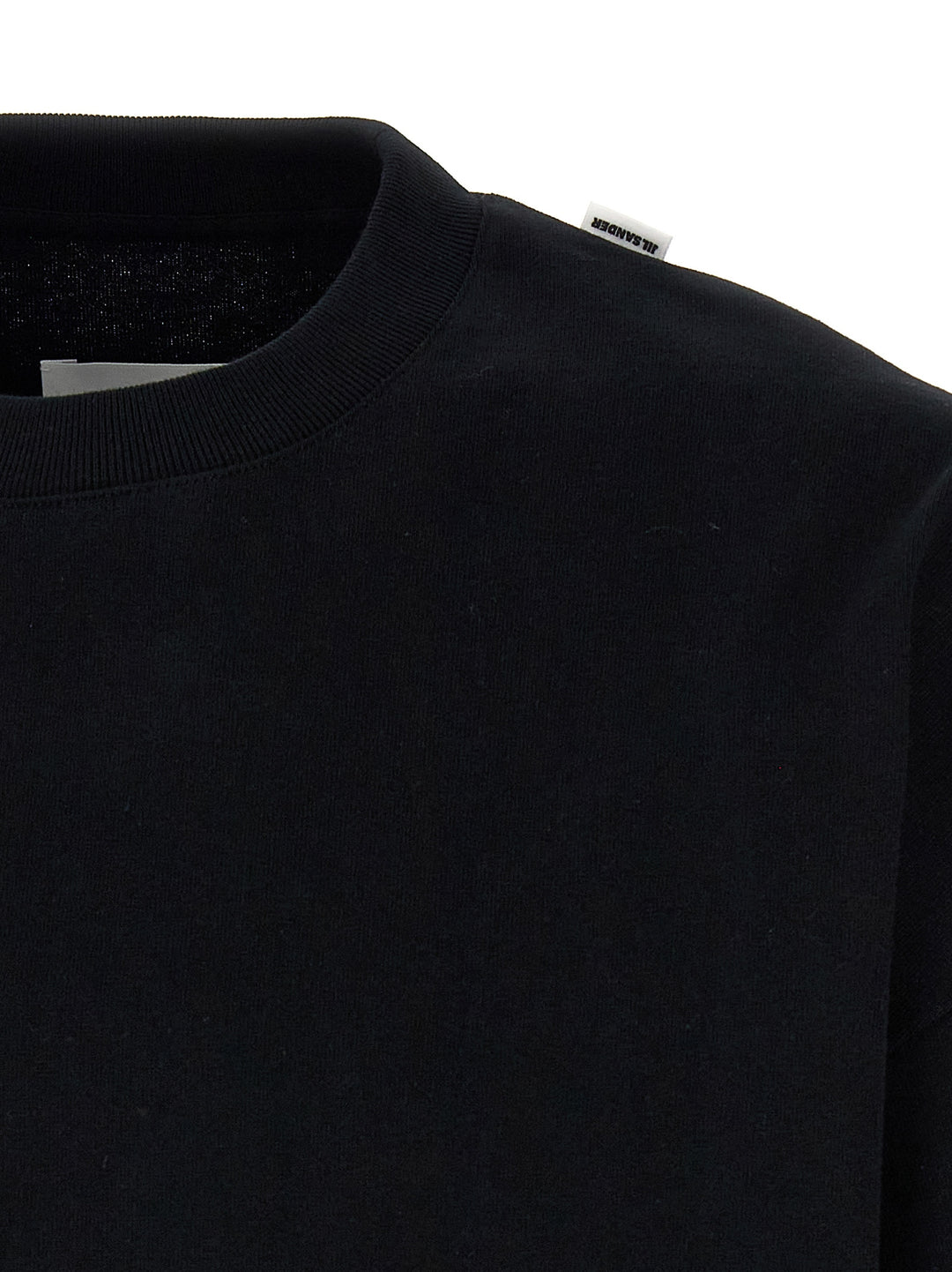 Jil Sander Basic T shirt - Nero | ebbe7e582d70fe21144314b6f95a83cc3eda5a6e