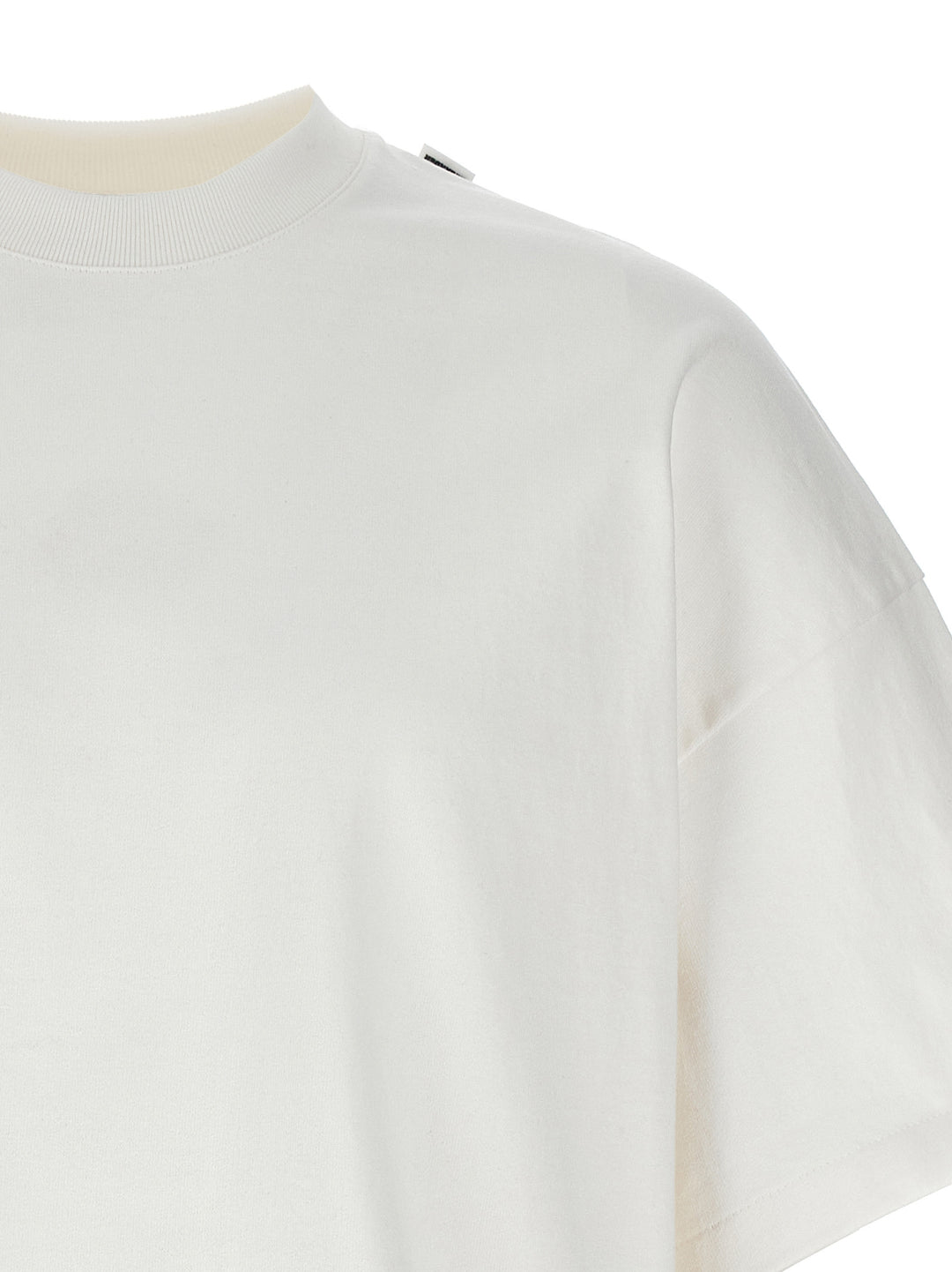 Jil Sander Basic T shirt - Bianco | 486ce8ec93c6da23fdfa2292e9661876713f23f5