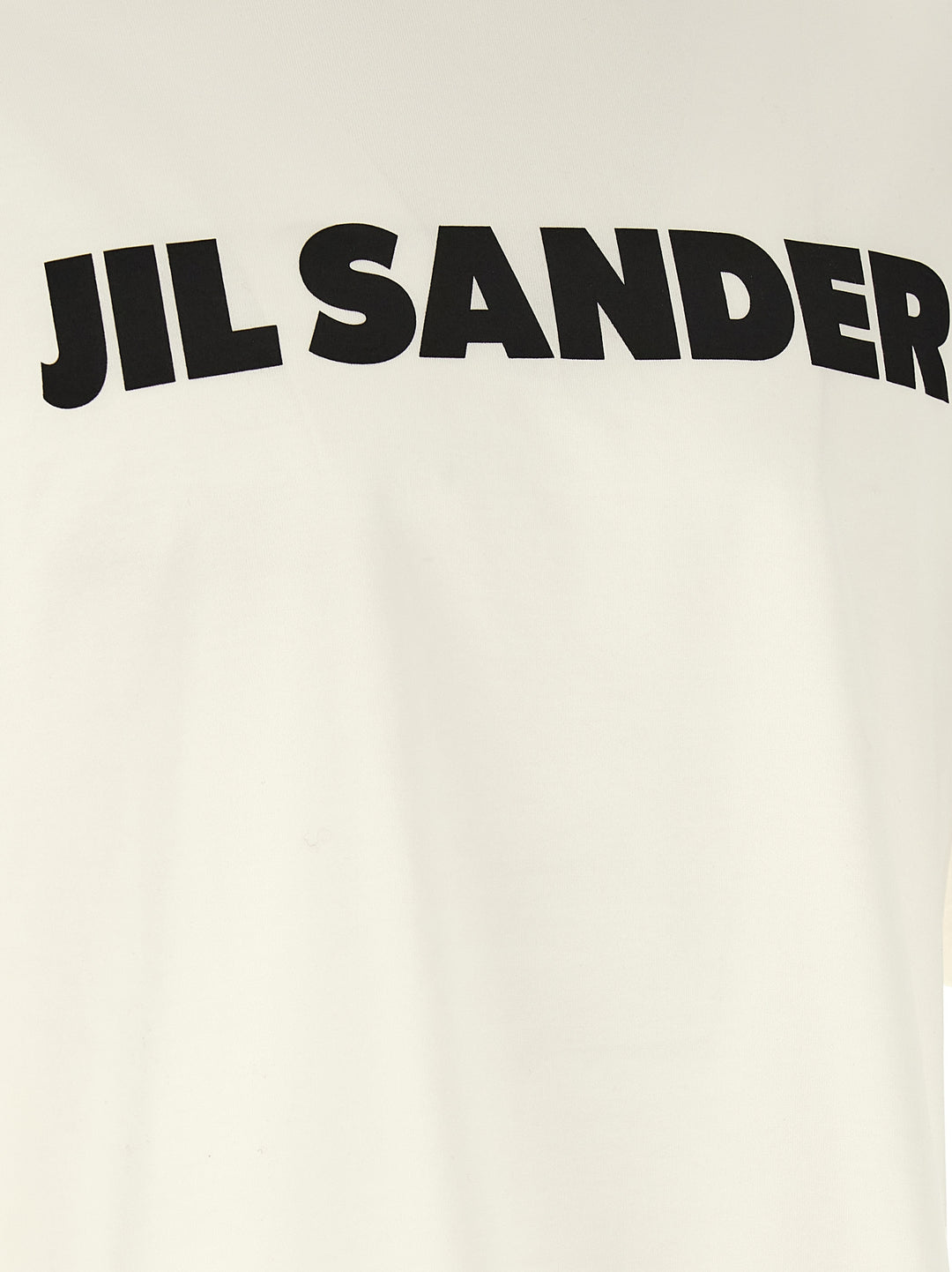 Jil Sander Jil Sander T shirt - Bianco/Nero | f8b1b2185473f426893af976eb4e373ef9f738bd