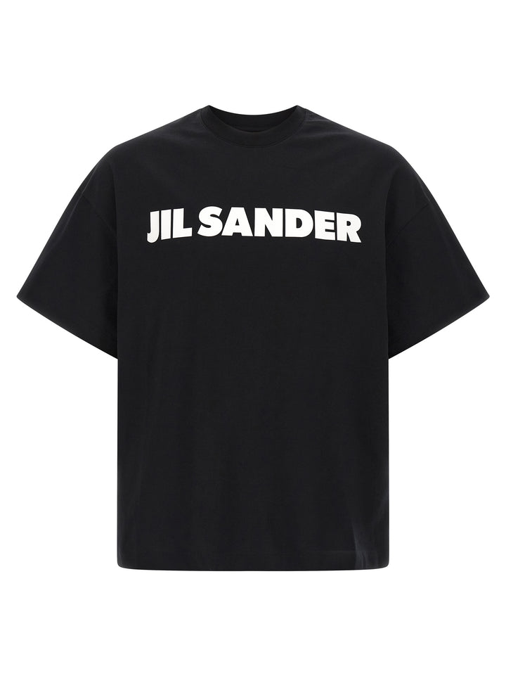 Jil Sander Jil Sander T shirt - Bianco/Nero | c646b9ed0523e95b441c760b8f7b952e3e4d2d05