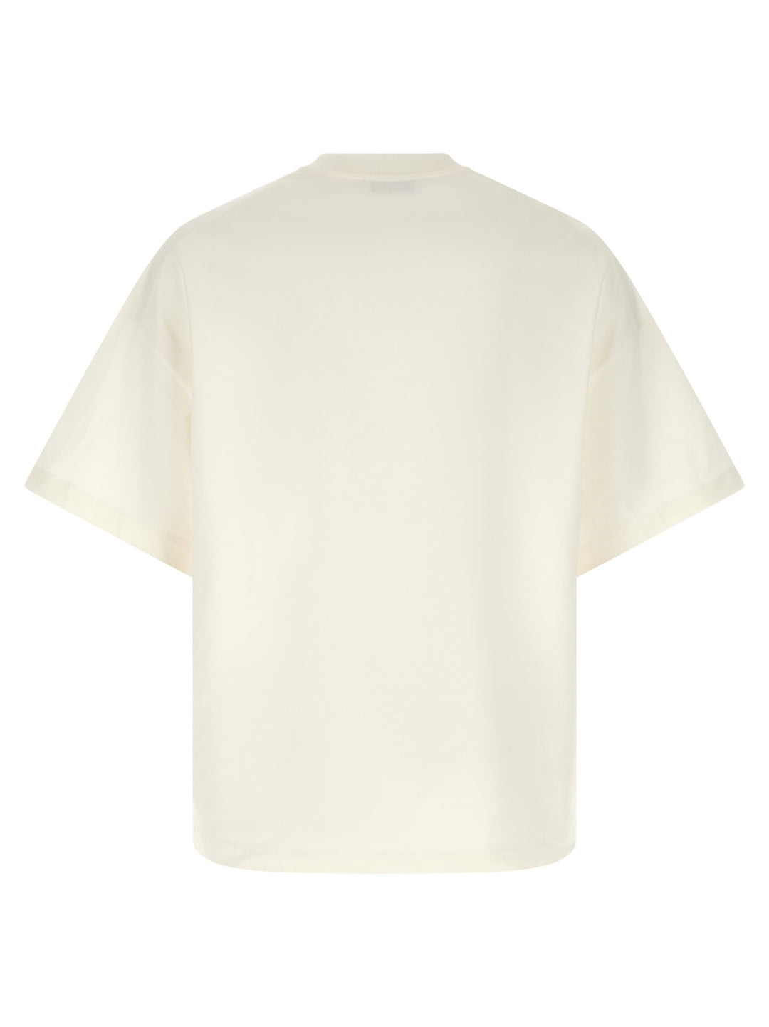 Jil Sander Logo T shirt - Bianco/Nero | eefd0d8d9814ceb8b414506ef1fd336b2831d257