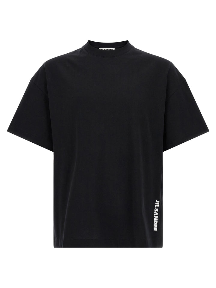 Jil Sander Logo T shirt - Bianco/Nero | 0ae46f9fd4de63366e6bd61a1f79858336de2f0d
