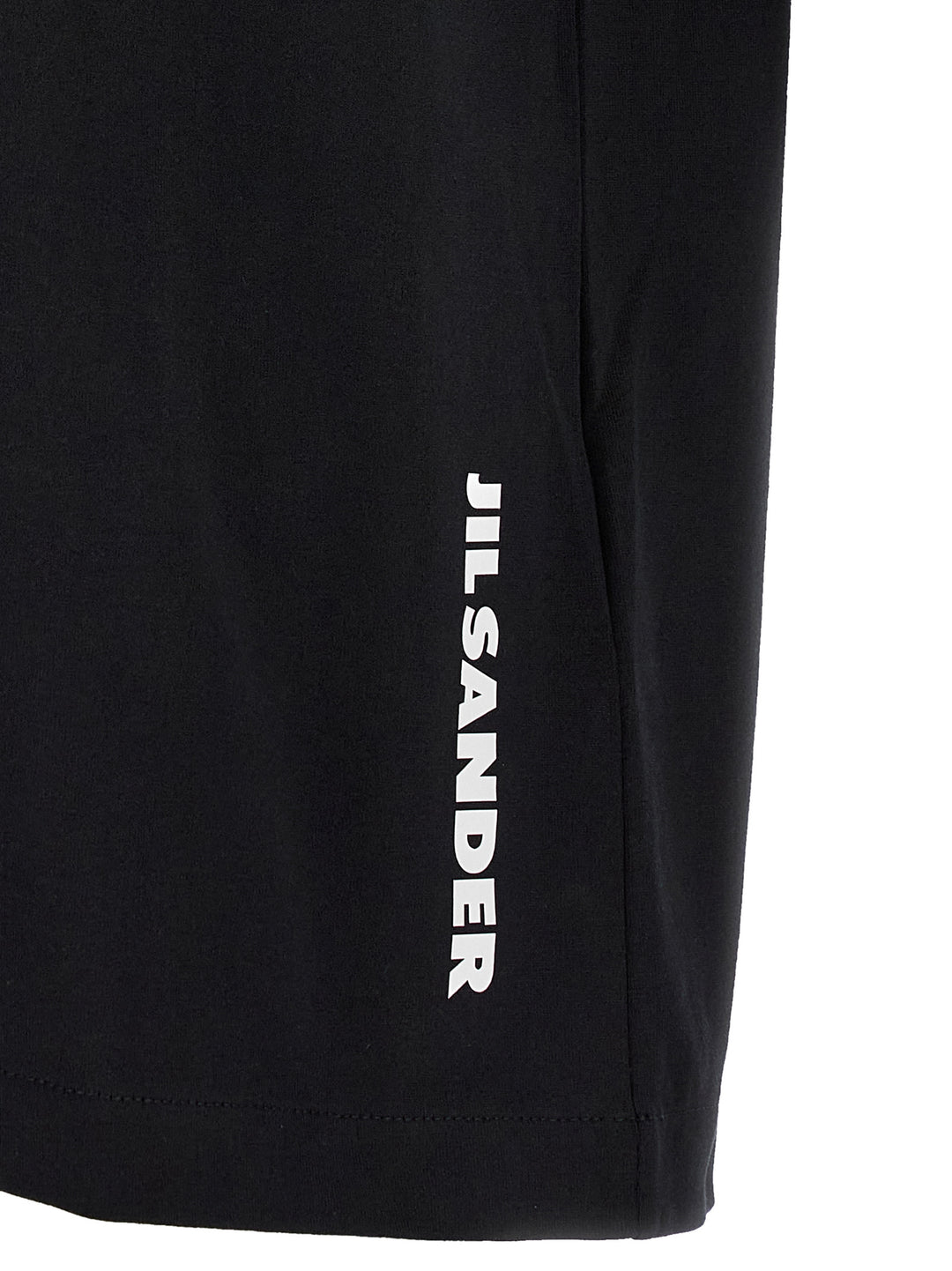 Jil Sander Logo T shirt - Bianco/Nero | f47ec4be514ee774893e55d5ba7db7d17a0145c8
