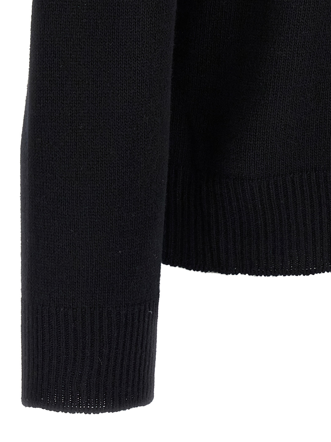Jil Sander Cashmere Wool Sweater Maglioni - Nero | b2ba0a8867d2e345033658b6c01bafff8c8a16ed