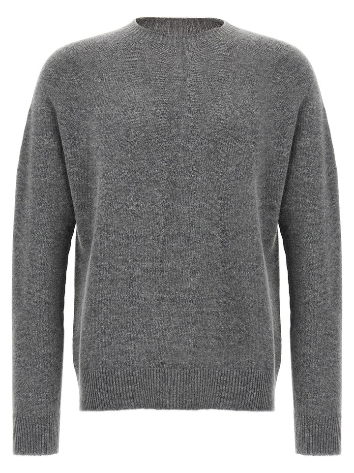 Jil Sander Cashmere Wool Sweater Maglioni - Grigio | 74c5776eed62c27c3e55c49e7bf431ed908a84b1