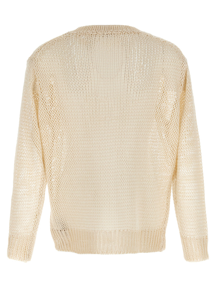 Jil Sander Net Mesh Maglioni - Beige | 733daebbd867cc00938bcb5e4875087c0b8630eb