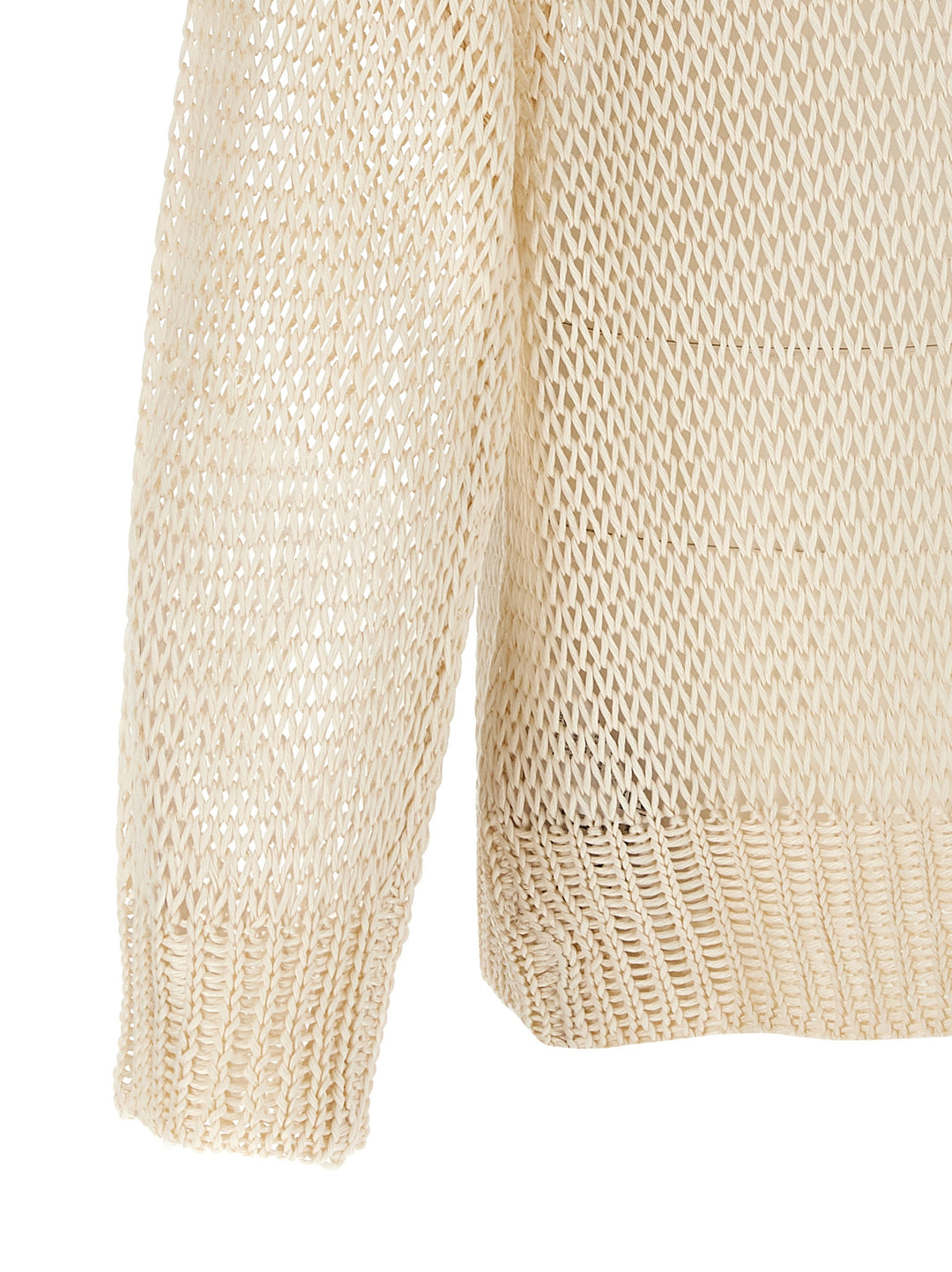 Jil Sander Net Mesh Maglioni - Beige | ff3297d52a0d8068a938ce9bc3bc7e73766328ae
