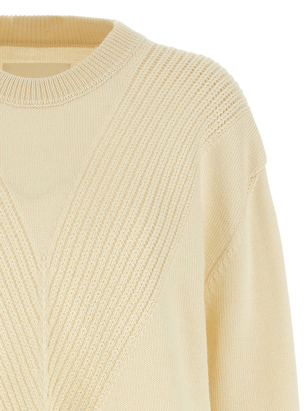 Jil Sander Wool Sweater Maglioni - Bianco | e55988b5676f3996e13224c3bc92369a1d096098
