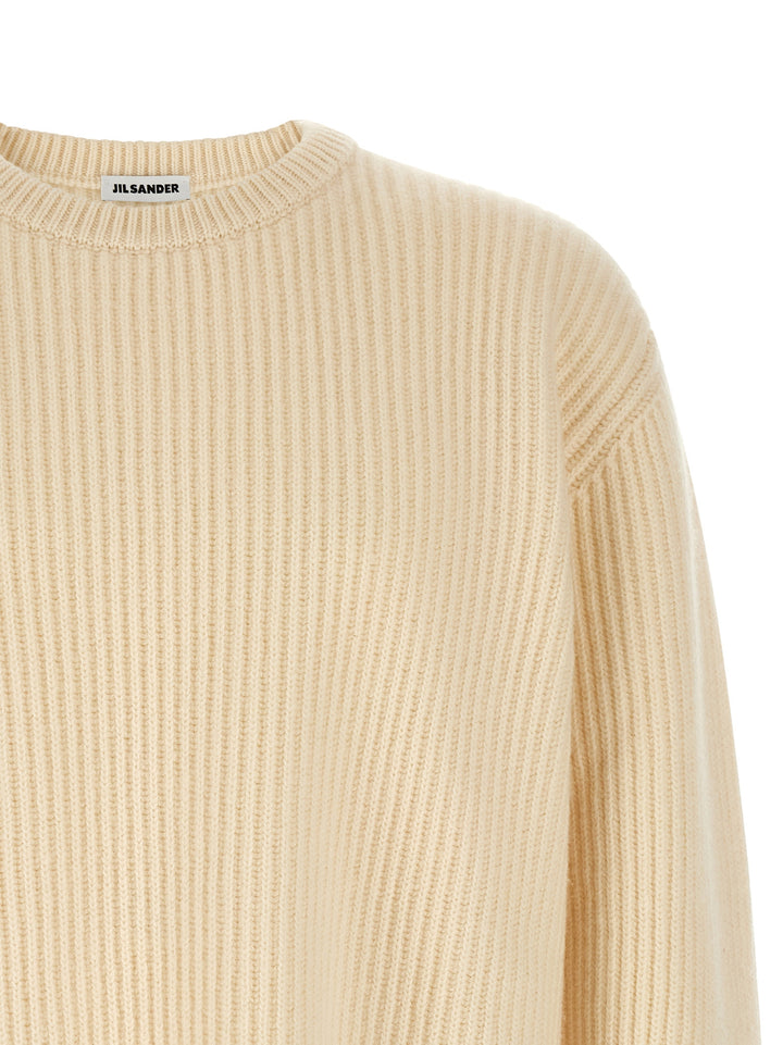 Jil Sander Fisherman Maglioni - Bianco | b2e5547abe5e33fc58afafd35617a5b129dadc6f