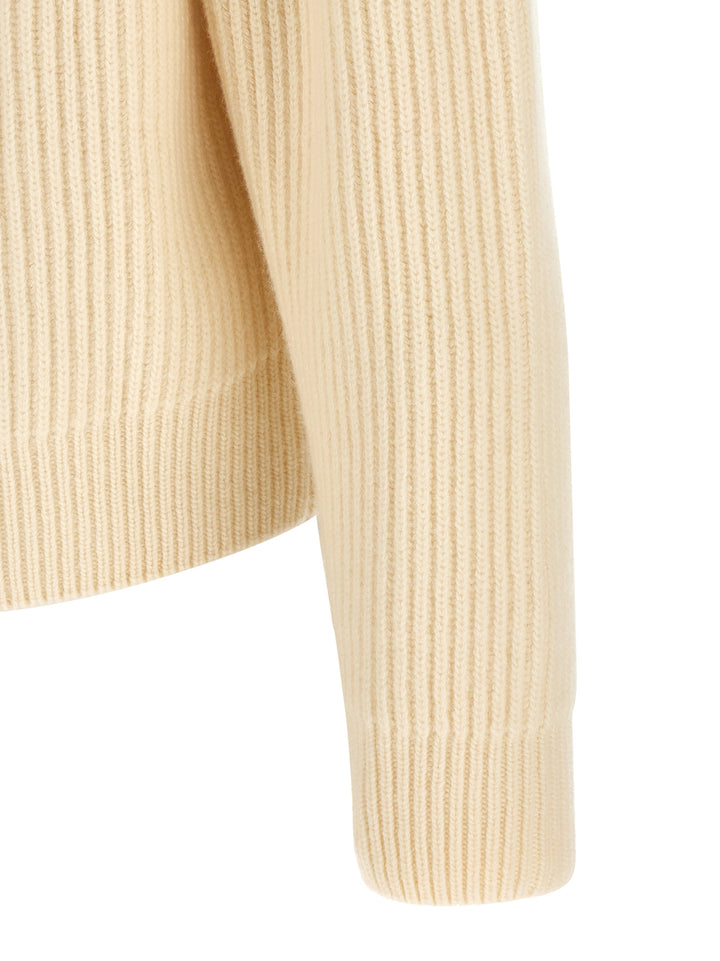 Jil Sander Fisherman Maglioni - Bianco | f8c61a46f210fe224e3404bcee9bde9caca2263d