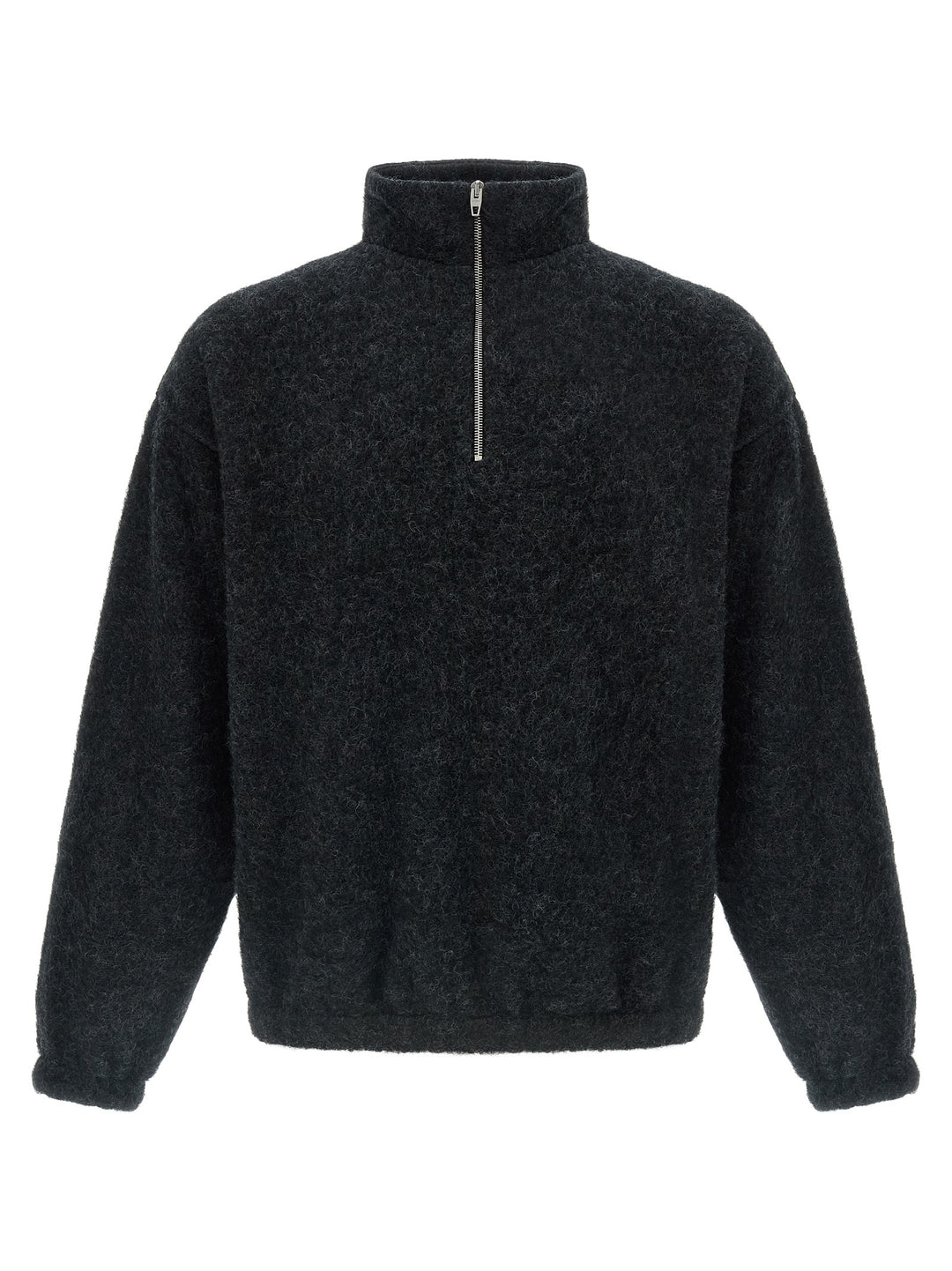 Jil Sander Half-Zip Felpe - Grigio | bff6e8a753fb5cada85be7485df069817ea24f47