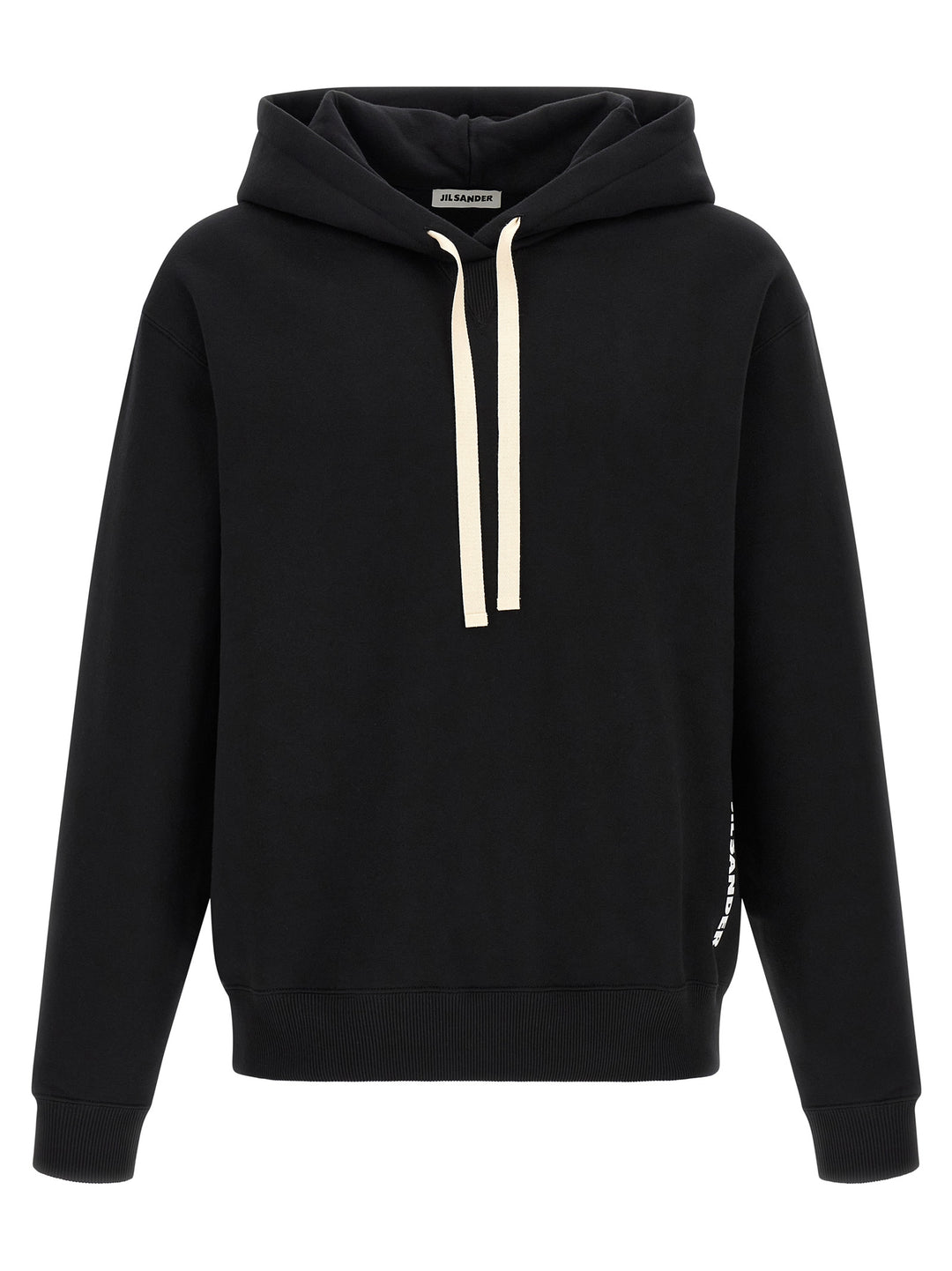 Jil Sander Cotton Hoodie Felpe - Nero | 9dce462d4c868c7dec48d55cdef34af768a7d715