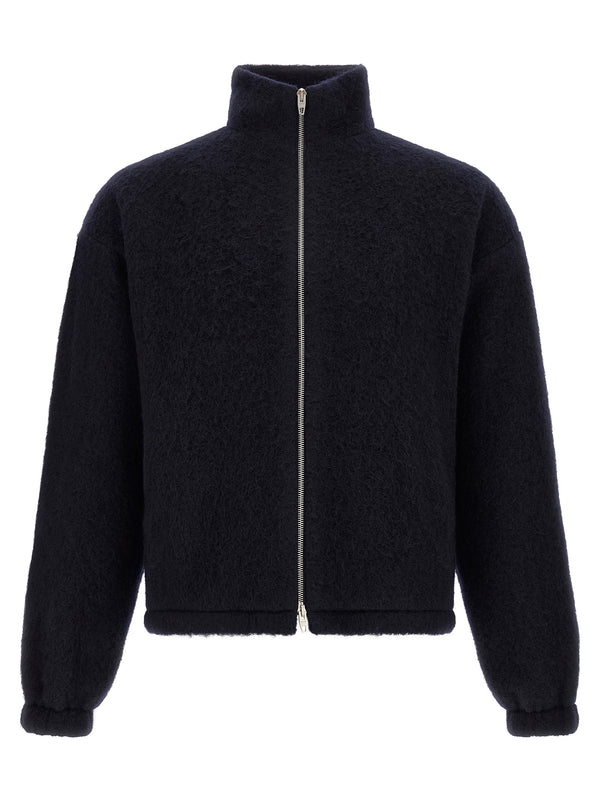 Zipped Felpe Blu