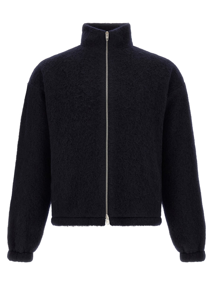 Jil Sander Zipped Felpe - Blu | 8c443c1638701a867b7a265064da0b1a9b5fda2b