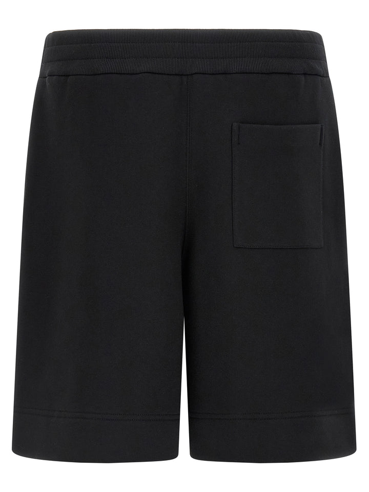Jil Sander Embroidered Logo Bermuda Shorts Bermuda e Short - Nero | 61bff921dc87fd93a6092bcd3c24c06dd78c9dca