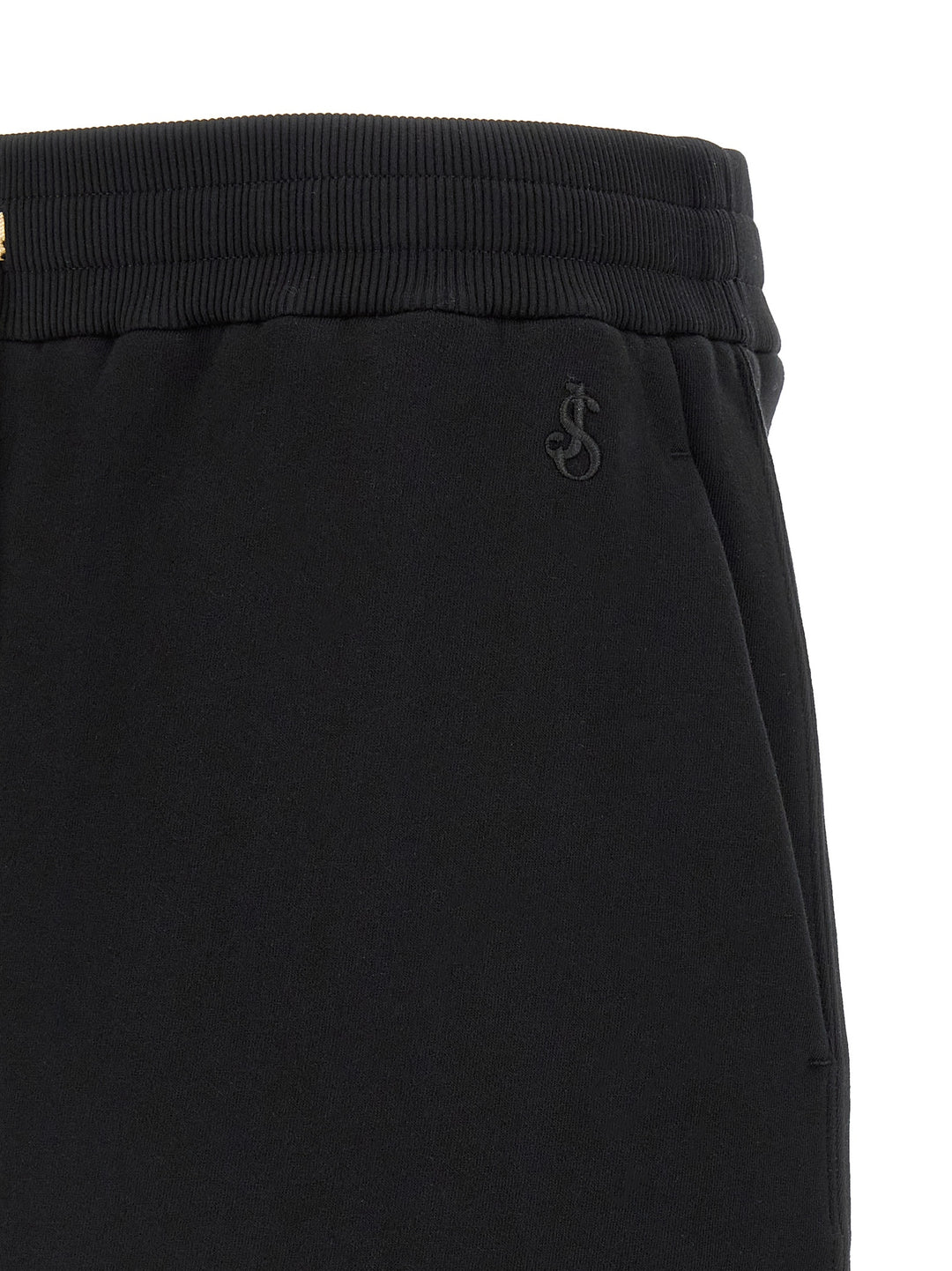 Jil Sander Embroidered Logo Bermuda Shorts Bermuda e Short - Nero | 58ffcb6e7e79138e1bd2f1e8e778ccd69cdb377f