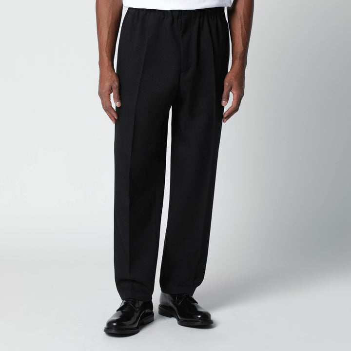 Jil Sander Pantaloni - Nero | 10707f9f1a5bcbb52dcd5ffed9f0536c9df7c641