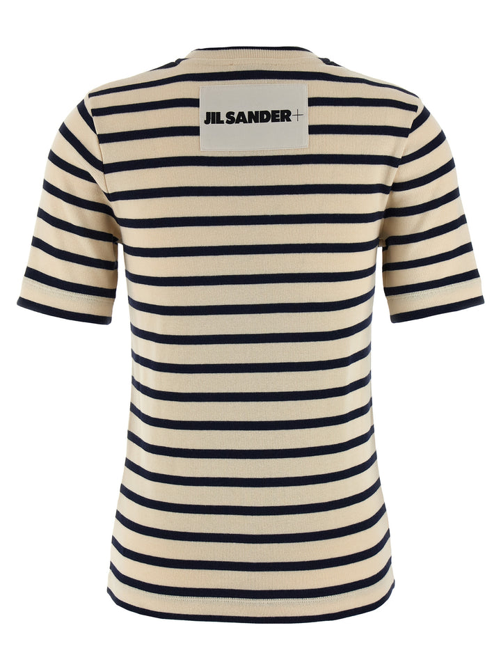 Jil Sander Striped T shirt - Multicolor | 27eae080f4e21e52094f11bd605ecd064116c05d