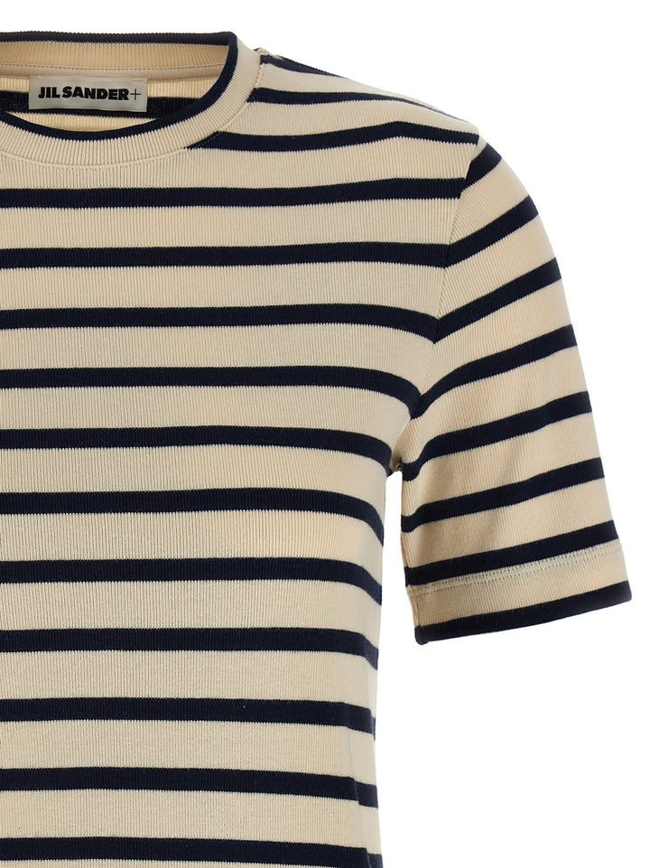 Jil Sander Striped T shirt - Multicolor | bac886f7603afb3915dcb55ca28f5c0bcb6e2630