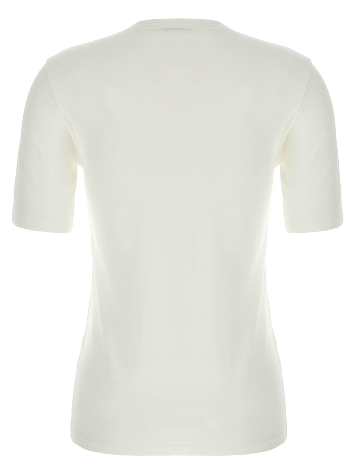 Jil Sander Logo T shirt - Bianco | 549e1cd7a1d26b304db1a77af714090b249393a2