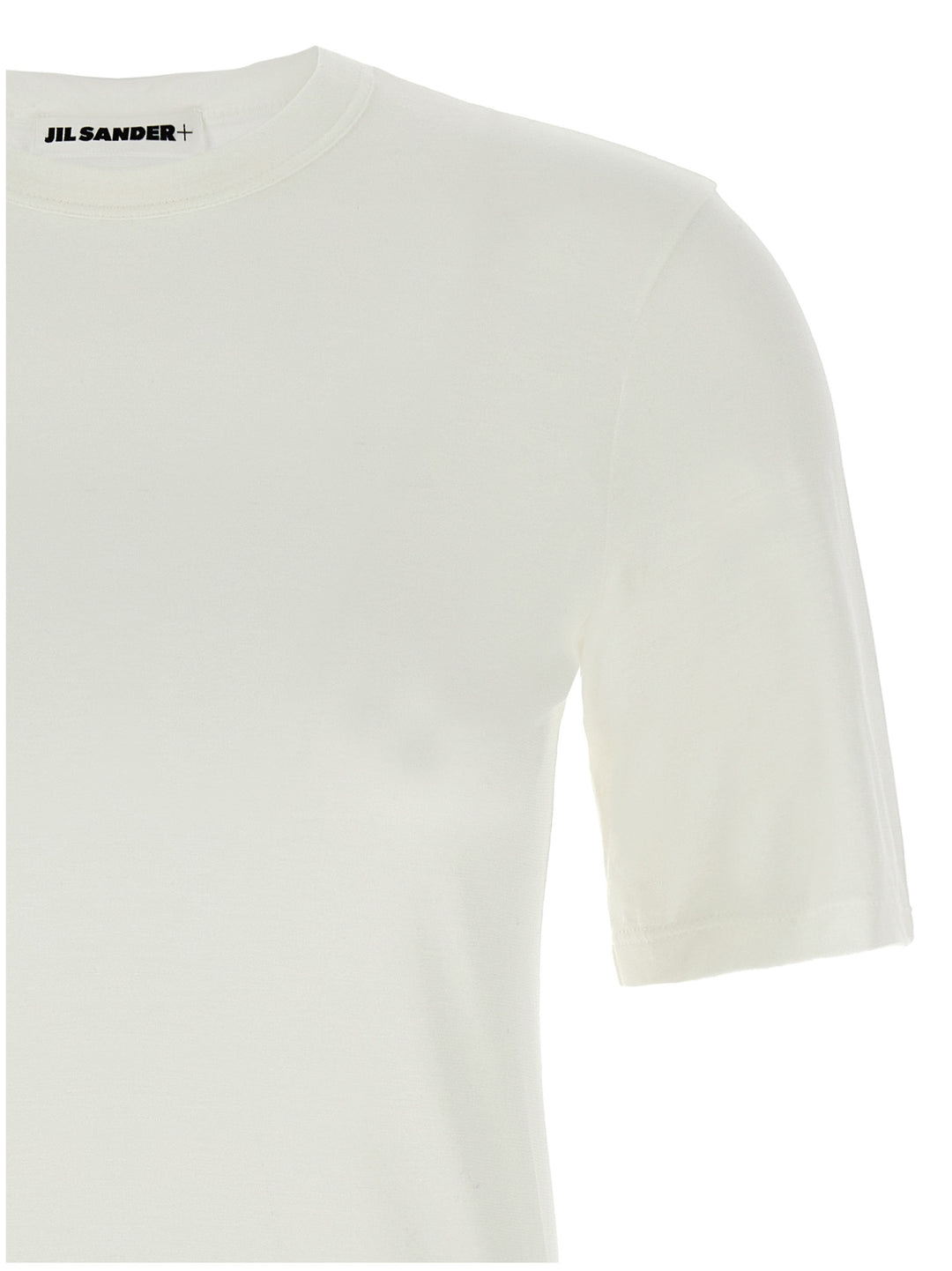 Jil Sander Logo T shirt - Bianco | d1ef1dbd514f5796edbc1840bf923e04c9ccc9ea
