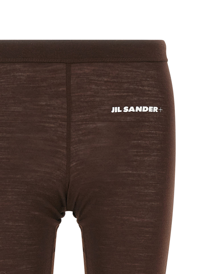 Jil Sander 029 Leggings - Bordeaux | 2849829aa58fad5334bebbfa3495e27d5b3584f4