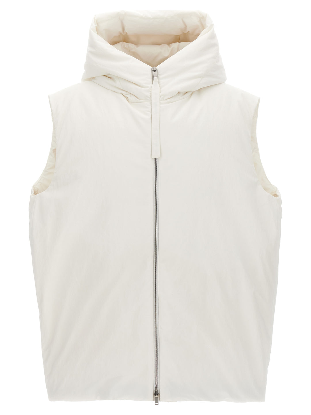 Jil Sander 01 Gilet - Bianco | b65100373a676c0729a4a4768ccc1cc4431fdb9c