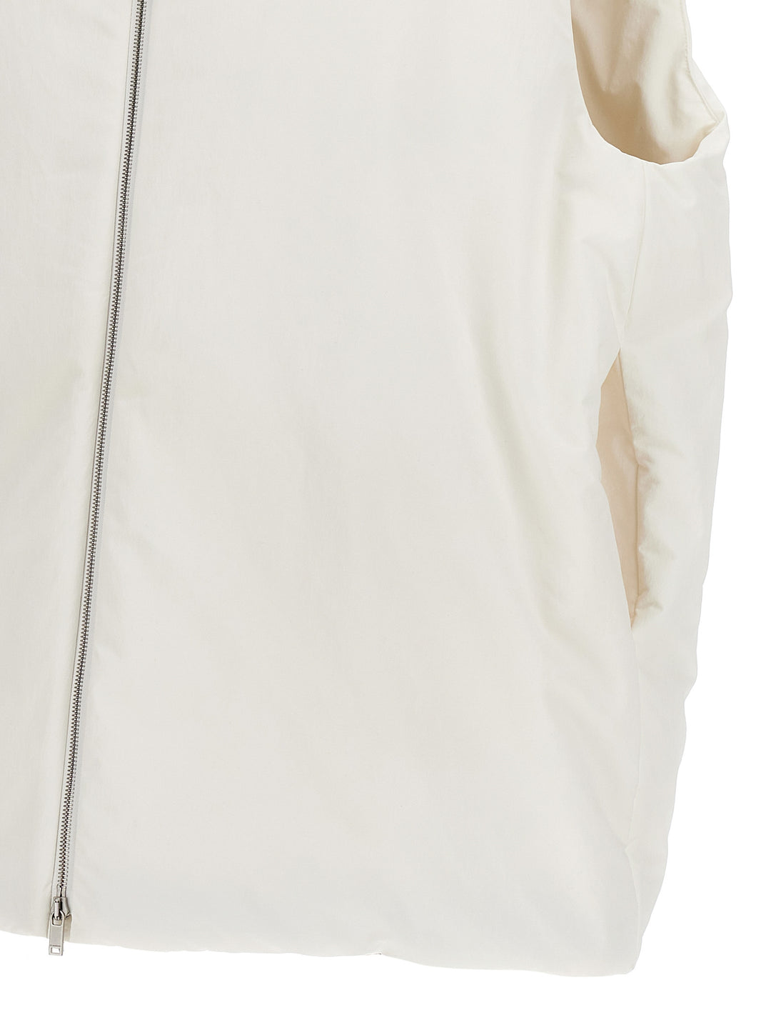Jil Sander 01 Gilet - Bianco | 33a89b85abfa3e1e9b01d5e1a4a6236186eaae77