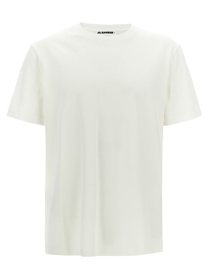 Jil Sander Logo Patch T shirt - Bianco | 15ad16975da201362abdda0364888a08d6a37b19