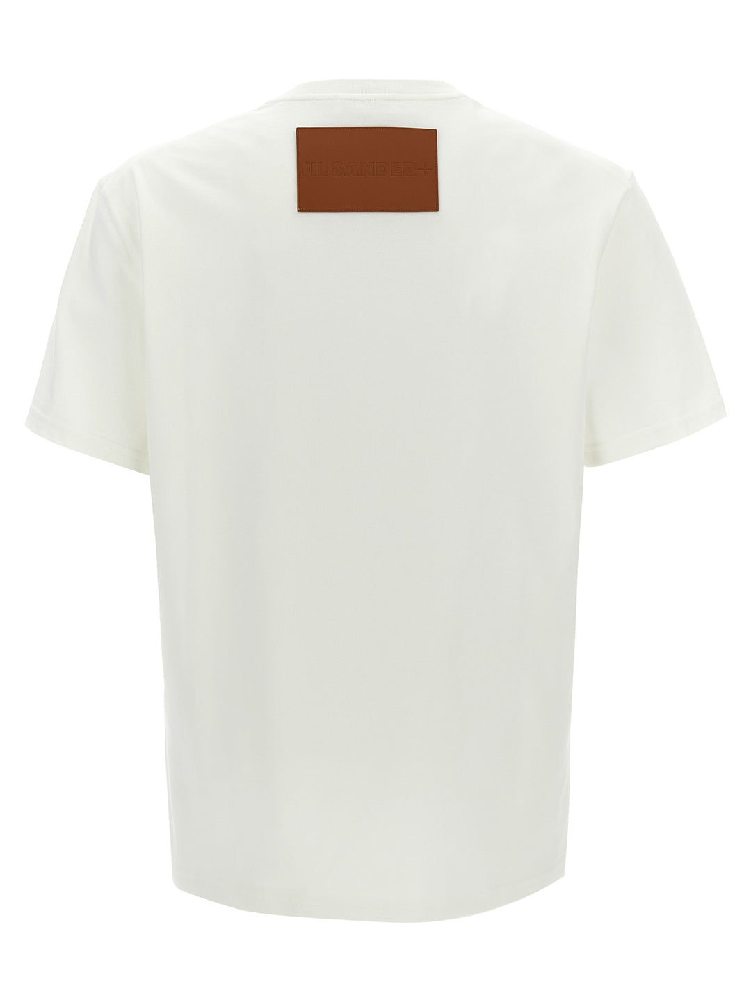 Jil Sander Logo Patch T shirt - Bianco | 909234b60cc952df7351cf067f675bf325c6b221