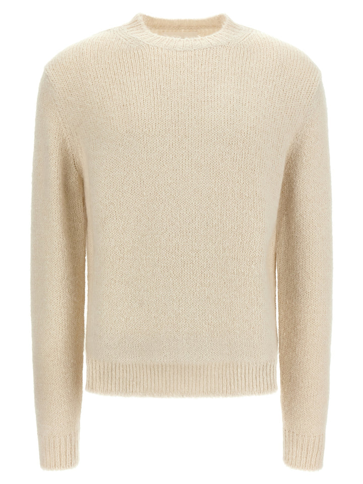 Jil Sander Alpaca Wool Sweater Maglioni - Bianco | a8ea2fc82af7bc8c2eb2c31f261932aeaadcfc01