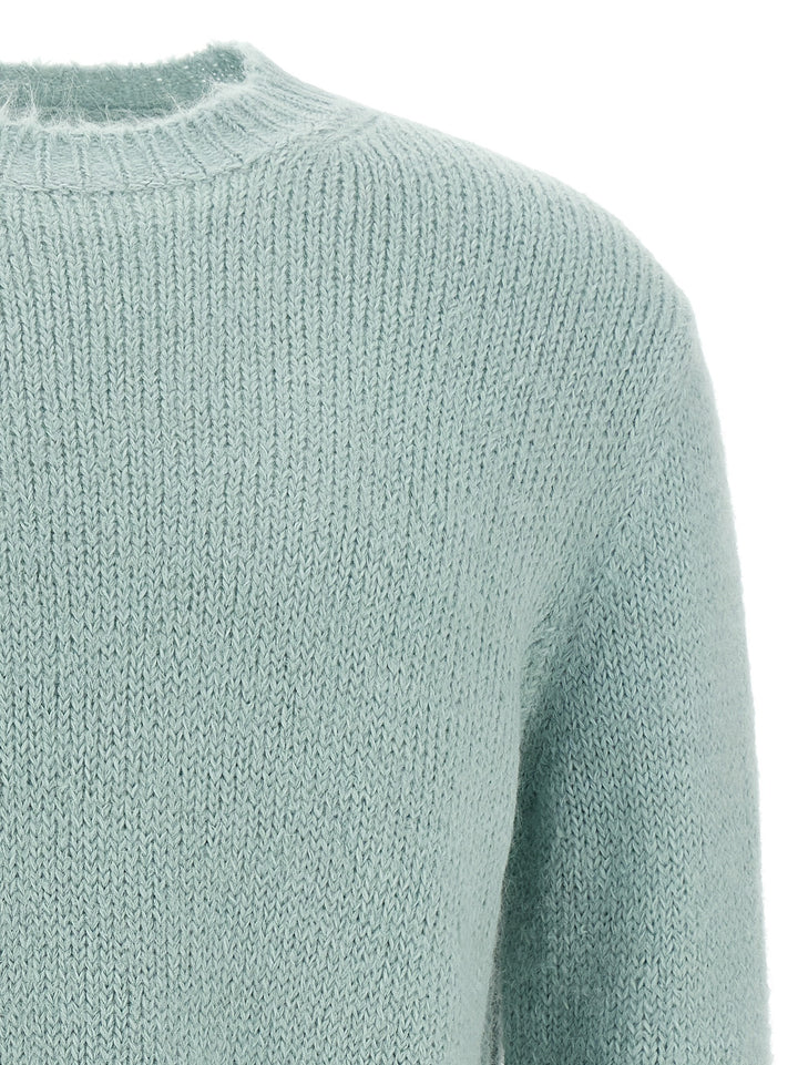 Jil Sander Alpaca Wool Sweater Maglioni - Celeste | 84184c426515d9464d6ad843ab89546771bc0995