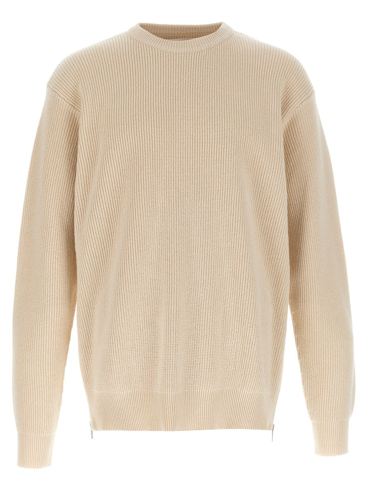 Jil Sander Zip Sweater Maglioni - Beige | abd516a5aab28977fe19b422ab96e5fcd41461fe