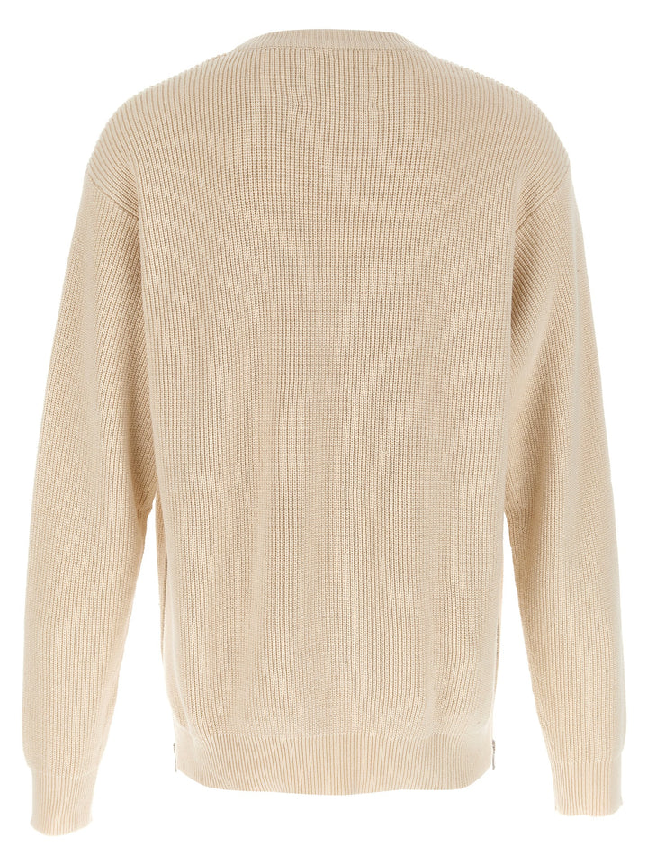 Jil Sander Zip Sweater Maglioni - Beige | c956977565f72916454b34c1368e96c3f5a1b58a