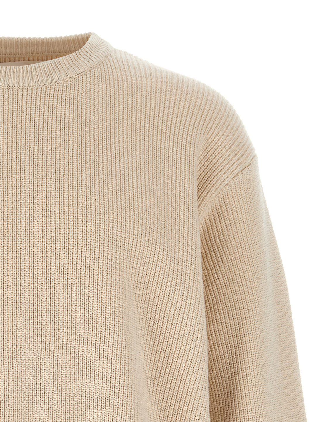 Jil Sander Zip Sweater Maglioni - Beige | ca6676e73a6a469e6a3c28620746dbc45b45ef19