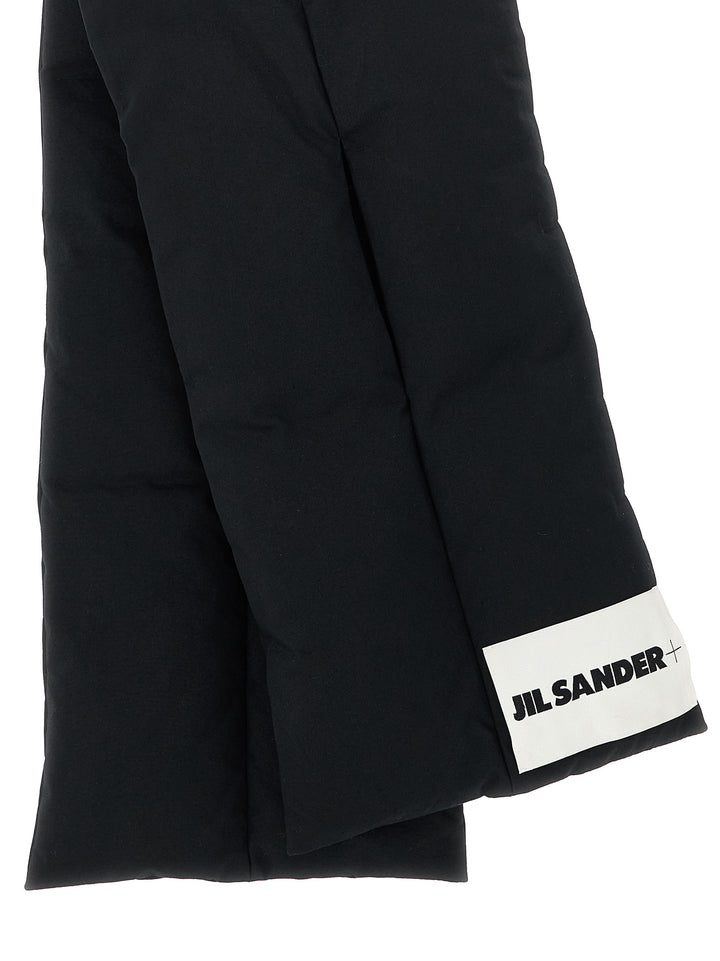Jil Sander Down Scarf 01 Sciarpe - Nero | f44fe78c47460f9d64bb219dcb7ce3dc4299dba6