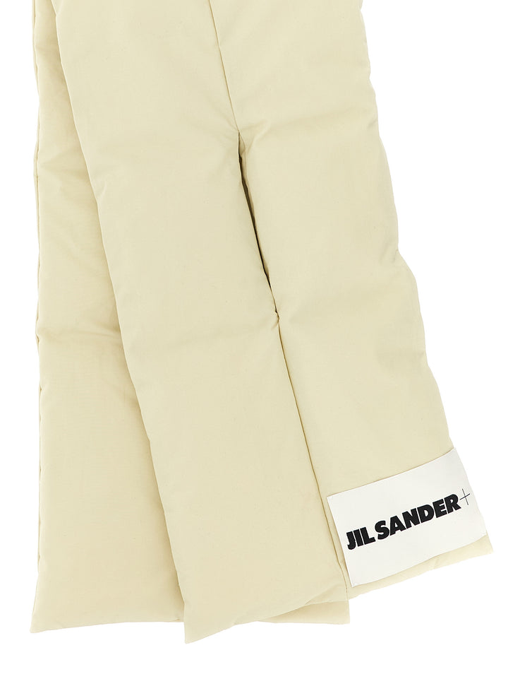 Jil Sander Down Scarf 01 Sciarpe - Beige | 60a6feccf4aaedbc205e51b9c6799c5f4e0773fb