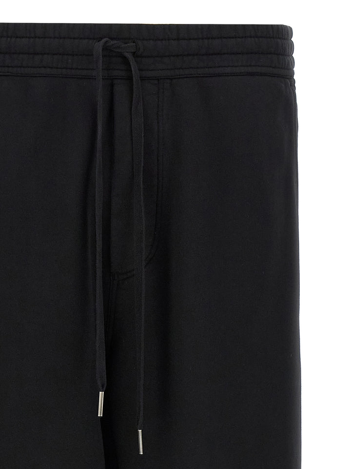 Tom Ford Cotton Joggers Pantaloni - Nero | 7300db16f991d2b08dbced4863a60219b7bf777b