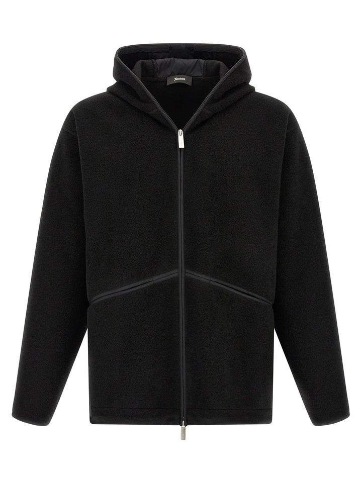 Laminar Soft Hooded Jacket Puffer Jackets - Nero | f3eb45290528cd3813a7c25203457ef1100ab23f