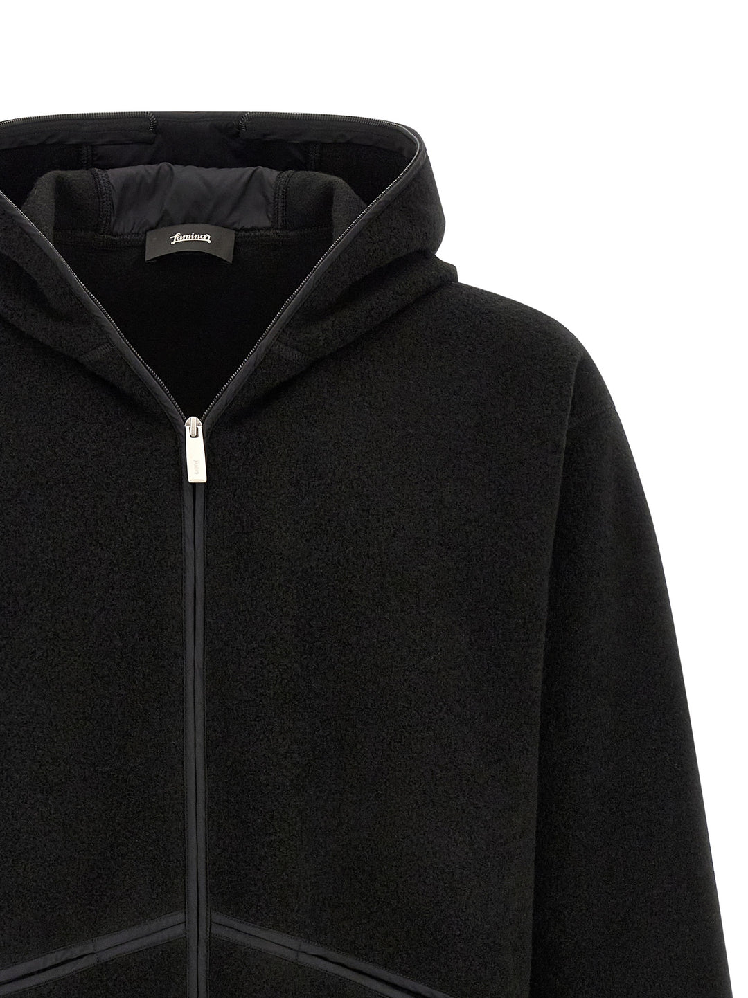 Laminar Soft Hooded Jacket Puffer Jackets - Nero | 6867cdf52d642d30f759ad071166c81ab0a74894
