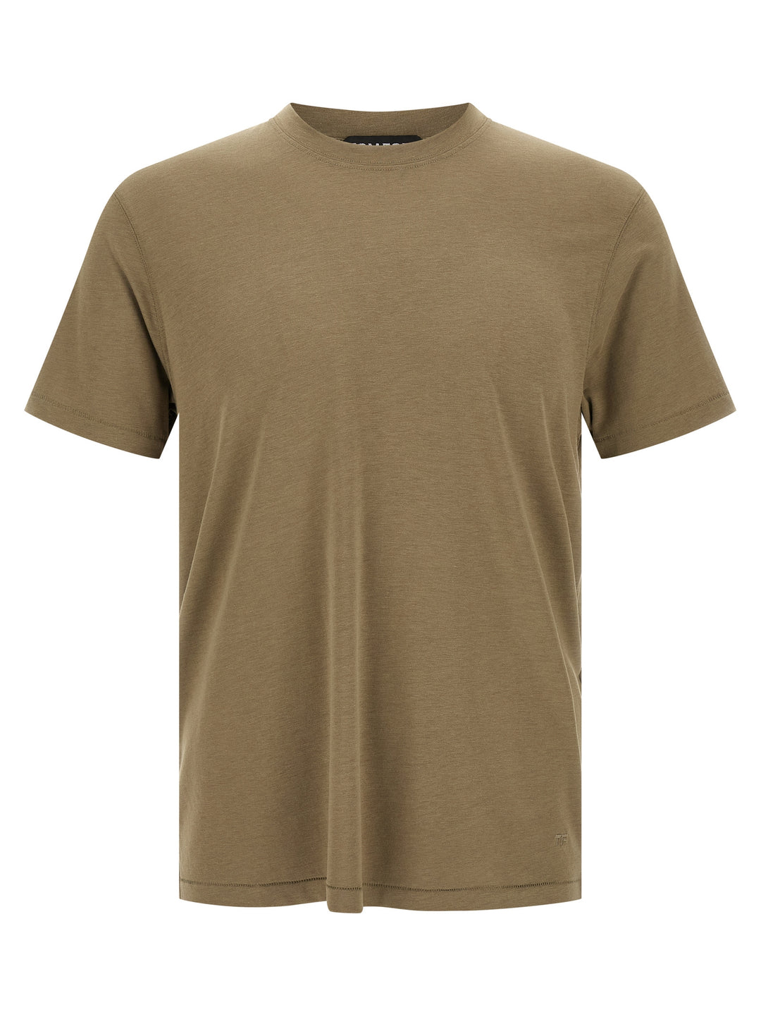 Tom Ford Logo Embroidery T shirt - Verde | e83583cd8c86ec65097be06d8ea608ffdffe60c9
