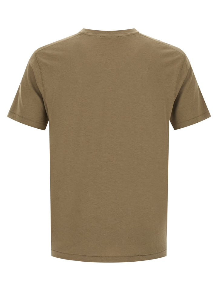 Tom Ford Logo Embroidery T shirt - Verde | 640577169c22e42f2d9ab77b9ea350d2577e1283