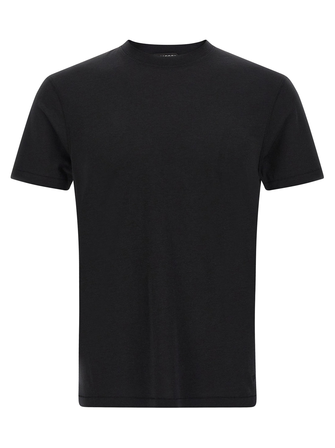 Tom Ford Logo Embroidery T shirt - Nero | 520c983f31e94d8074e24b4086950aaa1374e8f5