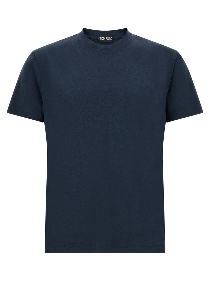 Tom Ford Crew-Neck T shirt - Blu | 2fe336d87831e21c0484826d5c80d9328eee7038